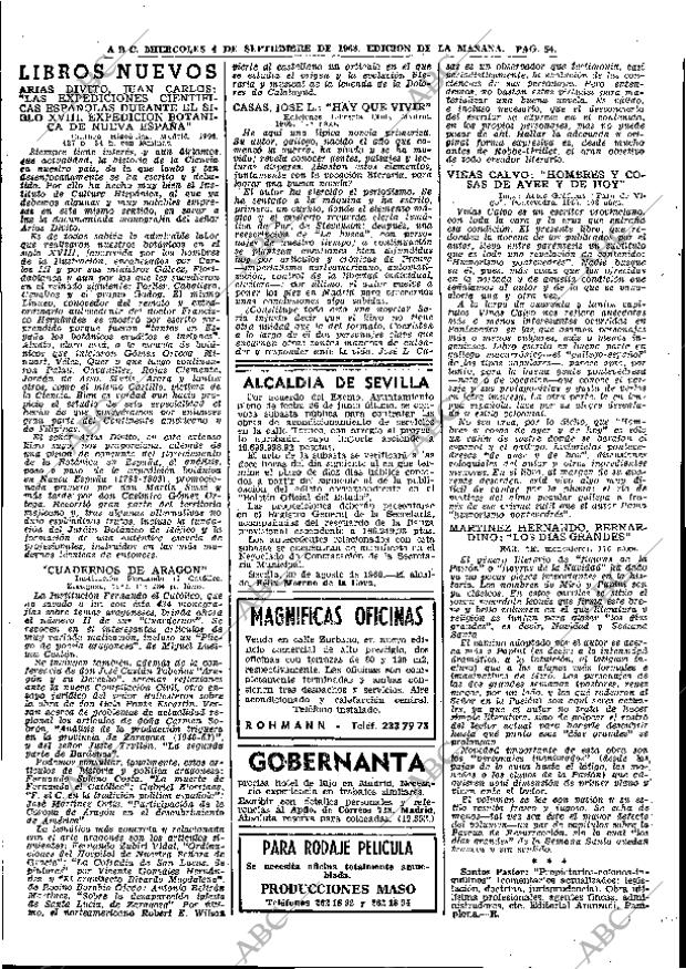ABC MADRID 04-09-1968 página 52