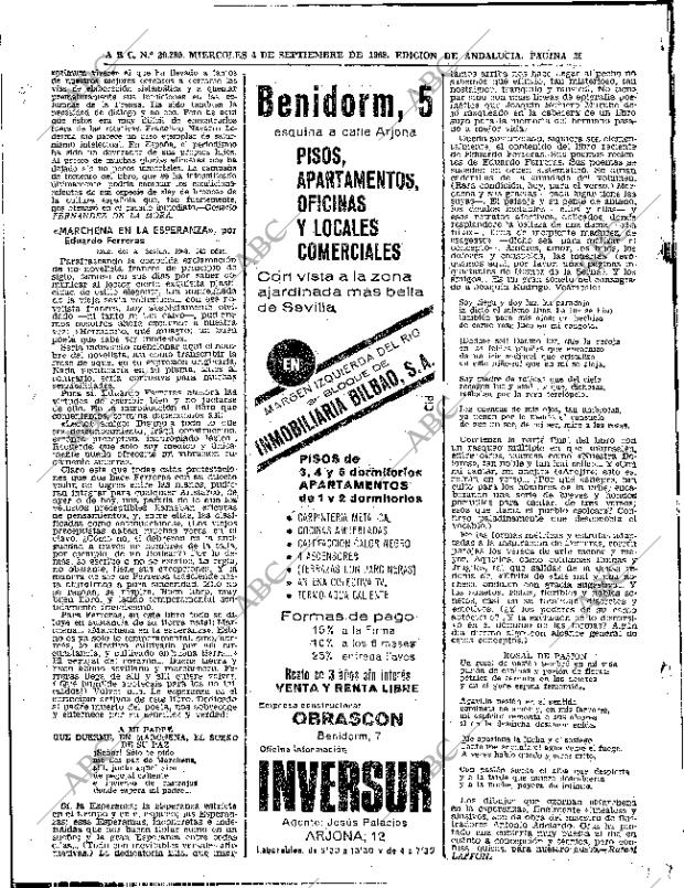 ABC SEVILLA 04-09-1968 página 26