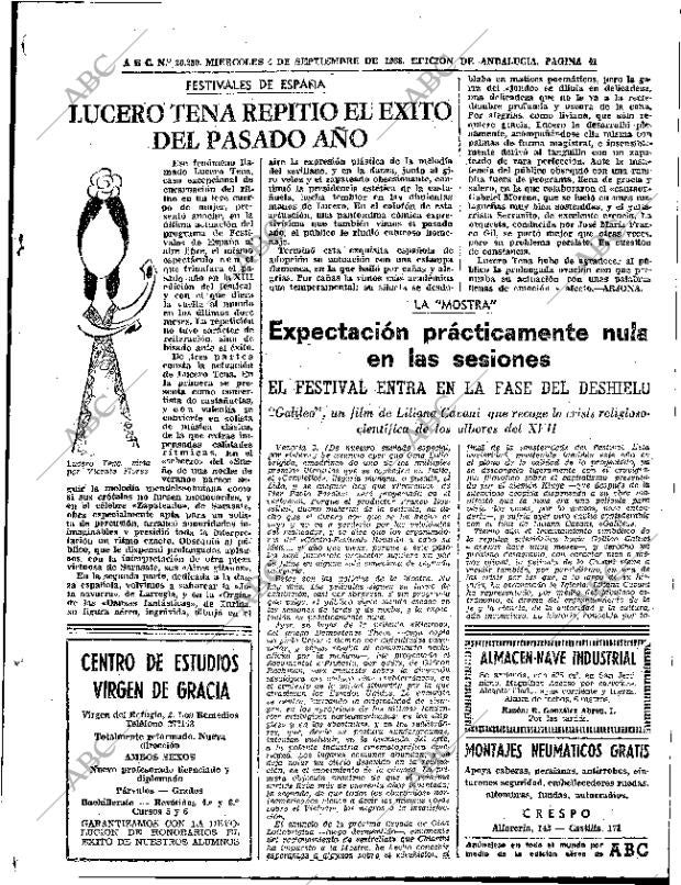 ABC SEVILLA 04-09-1968 página 41