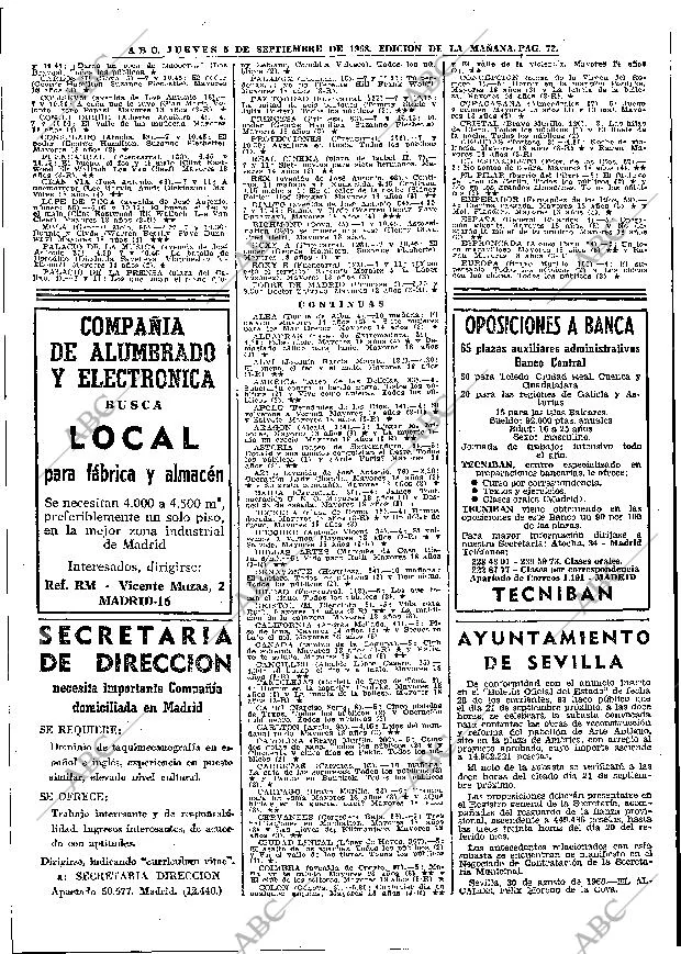 ABC MADRID 05-09-1968 página 70