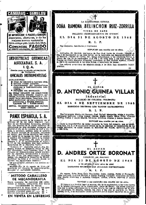 ABC MADRID 05-09-1968 página 84