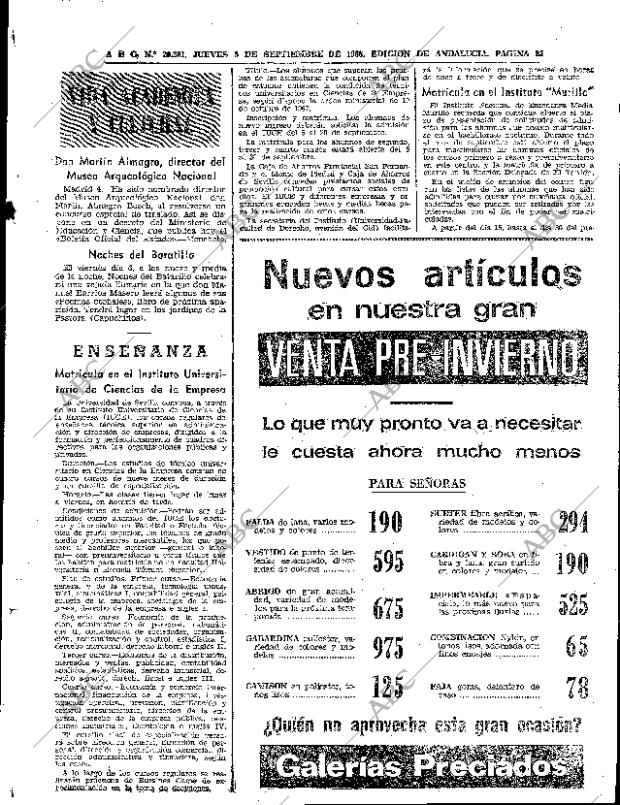 ABC SEVILLA 05-09-1968 página 25