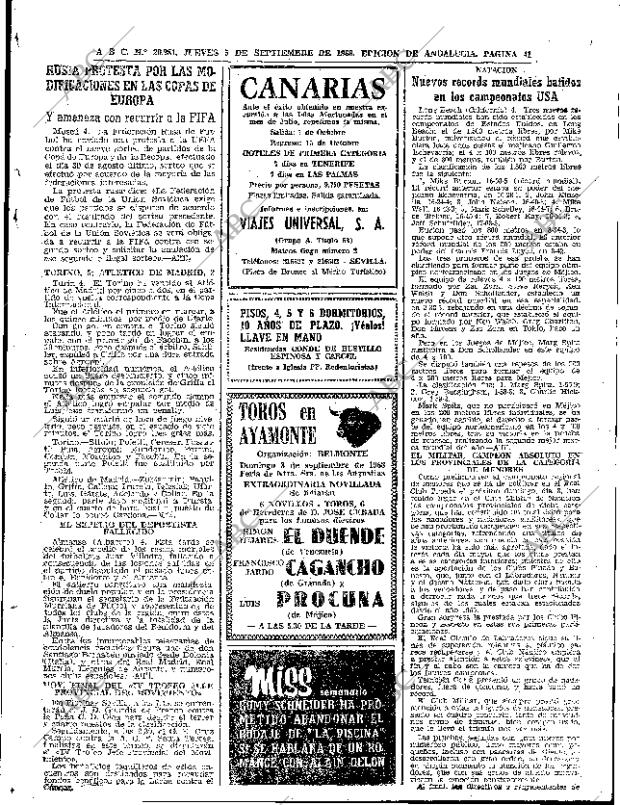 ABC SEVILLA 05-09-1968 página 41