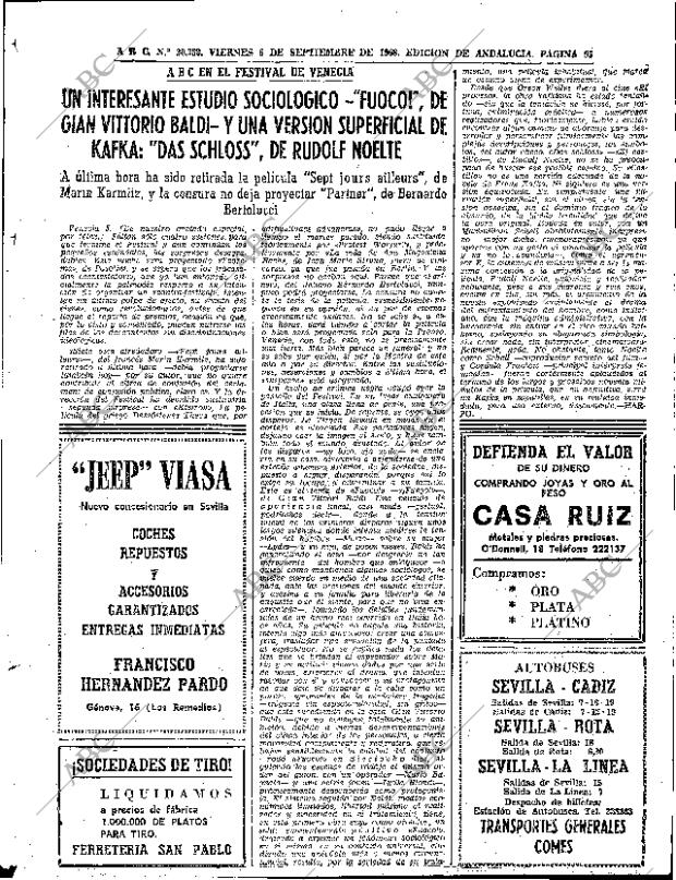 ABC SEVILLA 06-09-1968 página 95