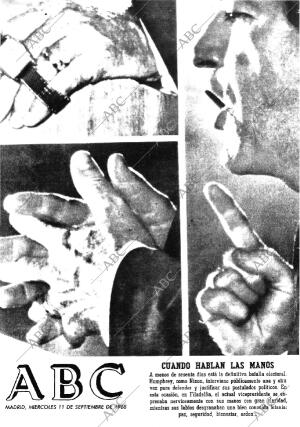 ABC MADRID 11-09-1968 página 1