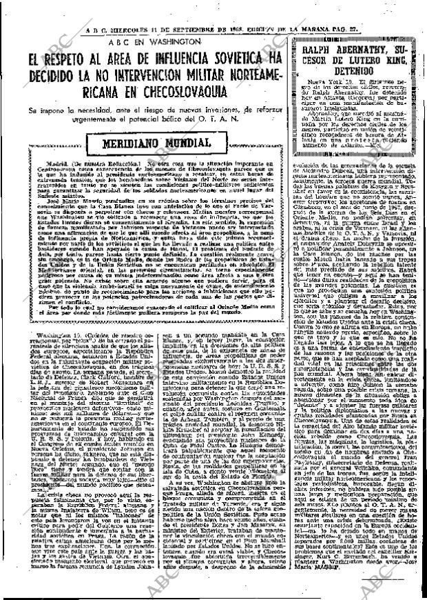 ABC MADRID 11-09-1968 página 25