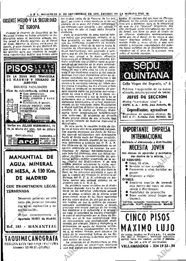 ABC MADRID 11-09-1968 página 26