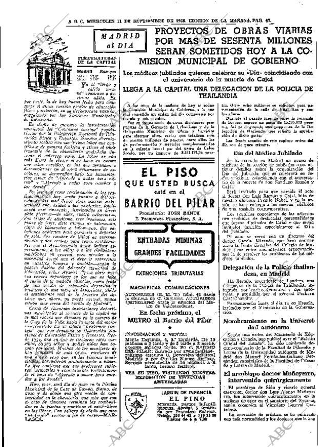 ABC MADRID 11-09-1968 página 45