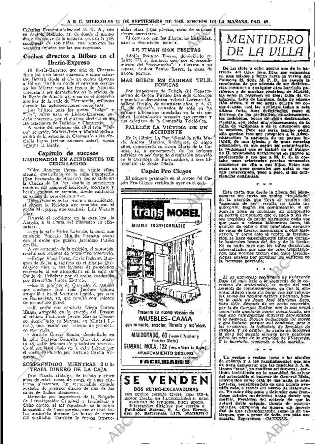 ABC MADRID 11-09-1968 página 47