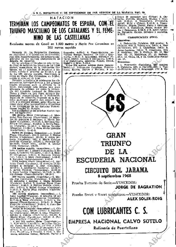 ABC MADRID 11-09-1968 página 57