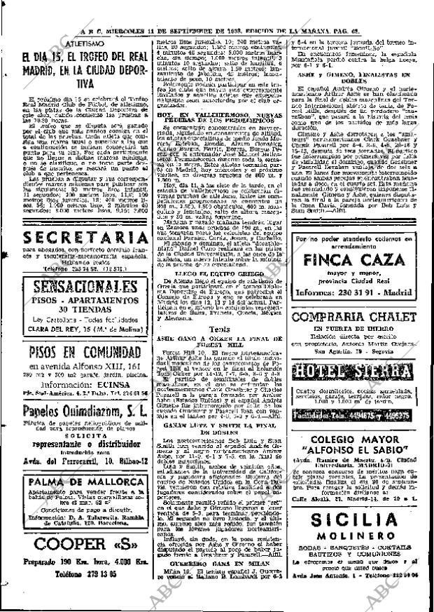 ABC MADRID 11-09-1968 página 60