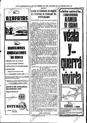 ABC MADRID 11-09-1968 página 62