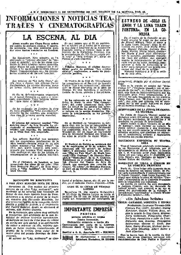 ABC MADRID 11-09-1968 página 63