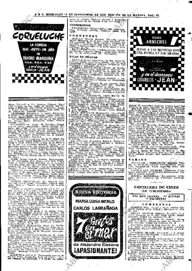 ABC MADRID 11-09-1968 página 65
