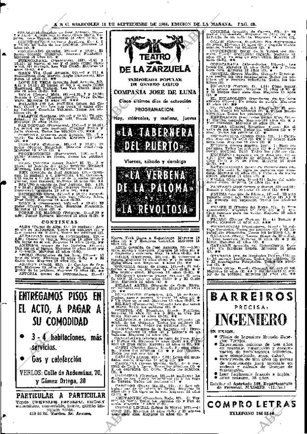 ABC MADRID 11-09-1968 página 66