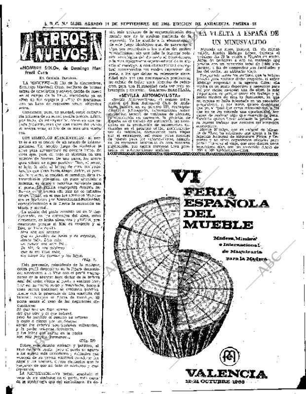 ABC SEVILLA 14-09-1968 página 55