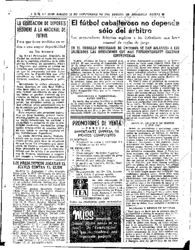 ABC SEVILLA 14-09-1968 página 65