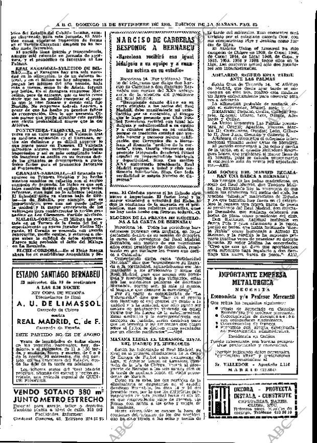 ABC MADRID 15-09-1968 página 62