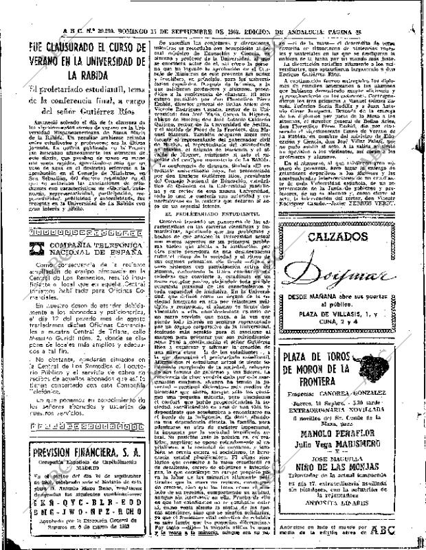 ABC SEVILLA 15-09-1968 página 46