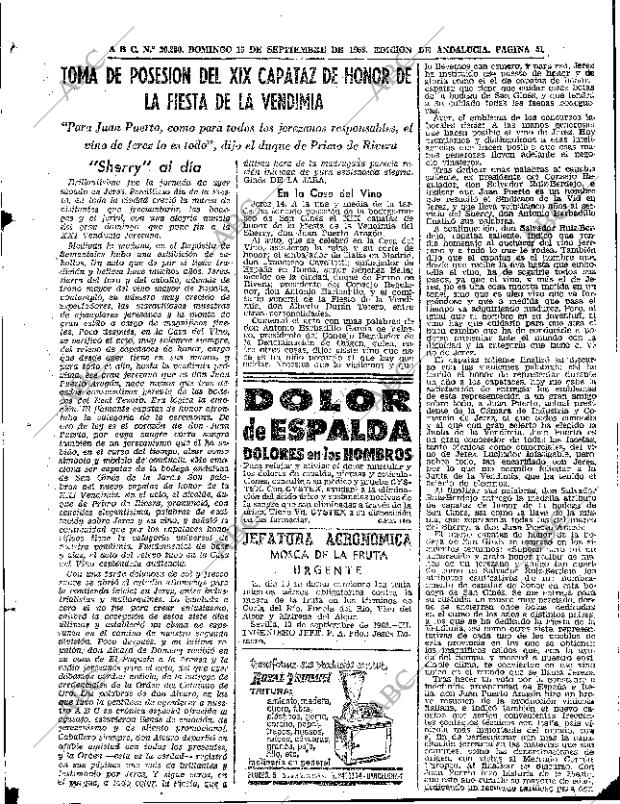 ABC SEVILLA 15-09-1968 página 49