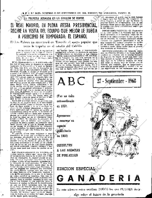 ABC SEVILLA 15-09-1968 página 61