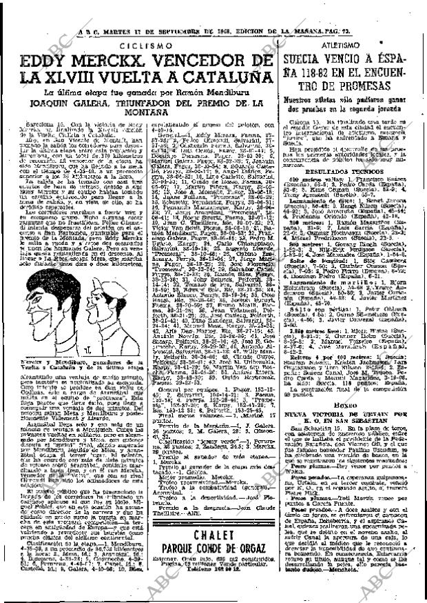 ABC MADRID 17-09-1968 página 73