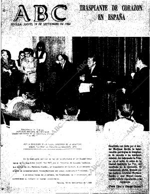 ABC SEVILLA 19-09-1968 página 1