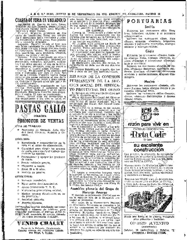 ABC SEVILLA 19-09-1968 página 48