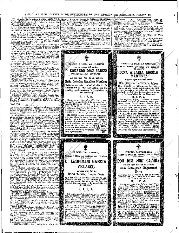 ABC SEVILLA 19-09-1968 página 50