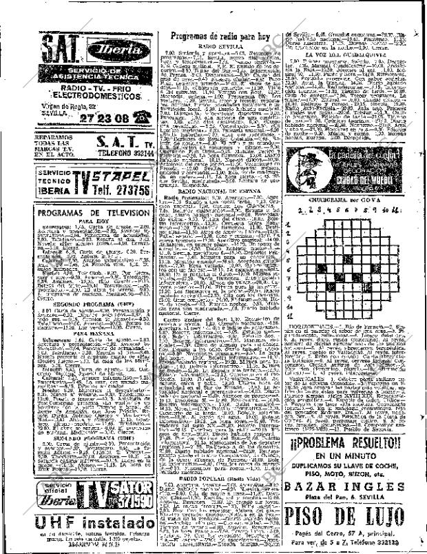 ABC SEVILLA 19-09-1968 página 58