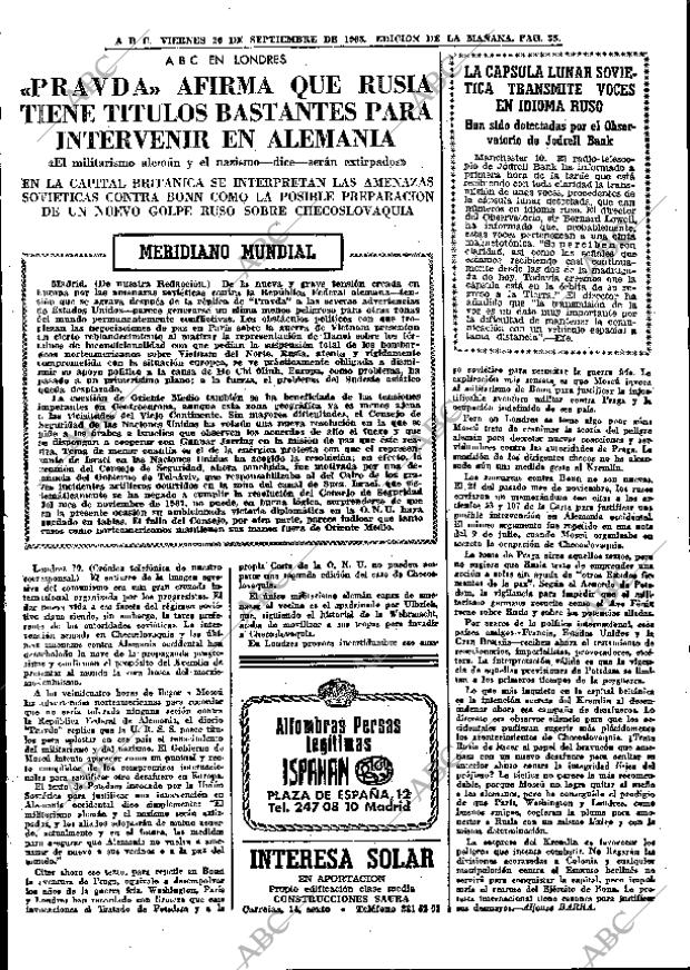 ABC MADRID 20-09-1968 página 29