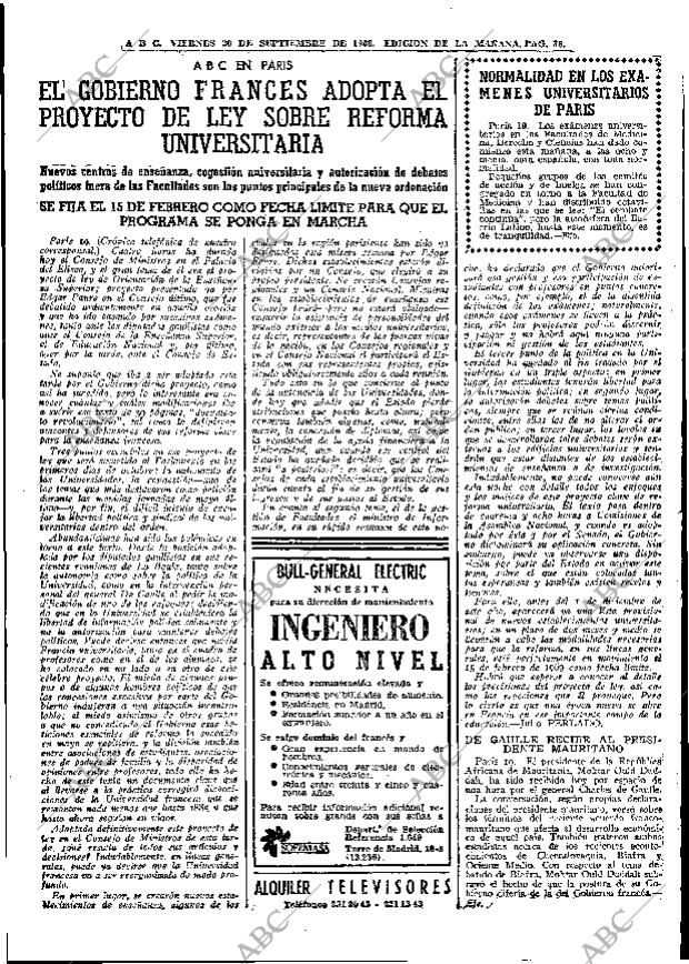 ABC MADRID 20-09-1968 página 30