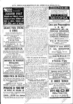 ABC MADRID 20-09-1968 página 38