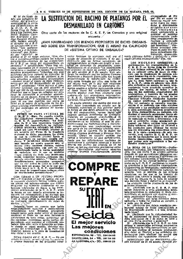ABC MADRID 20-09-1968 página 59