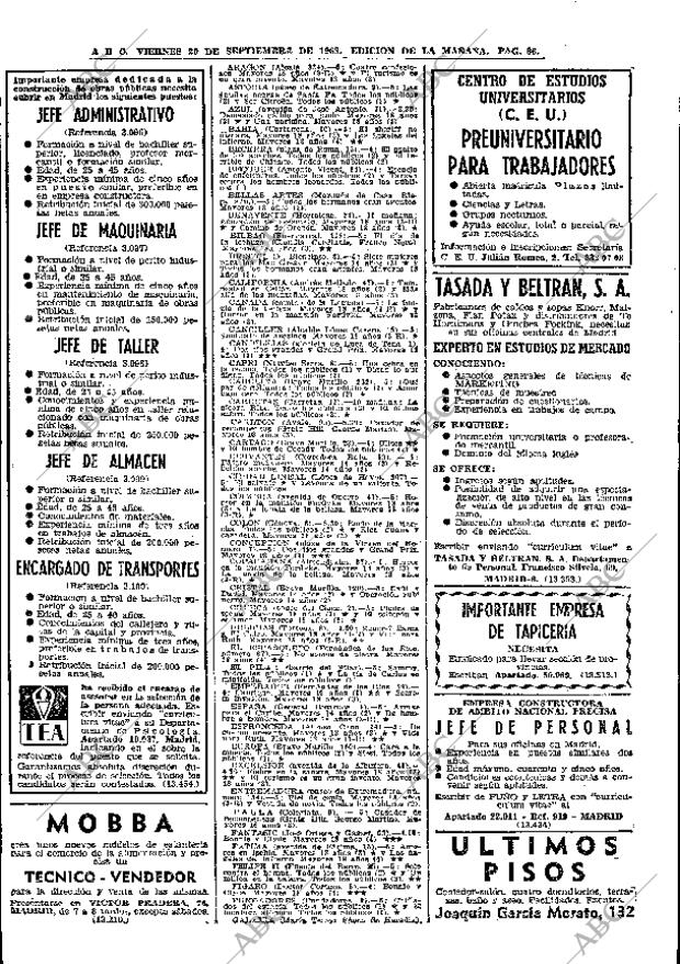 ABC MADRID 20-09-1968 página 80