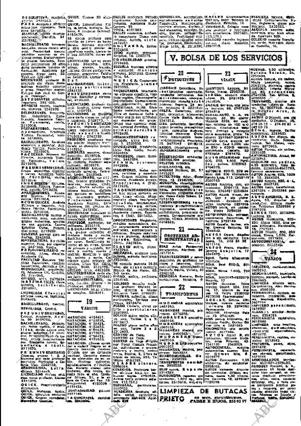 ABC MADRID 20-09-1968 página 91