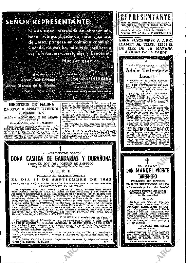 ABC MADRID 20-09-1968 página 96