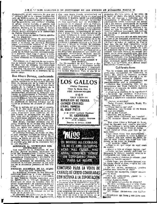 ABC SEVILLA 21-09-1968 página 35