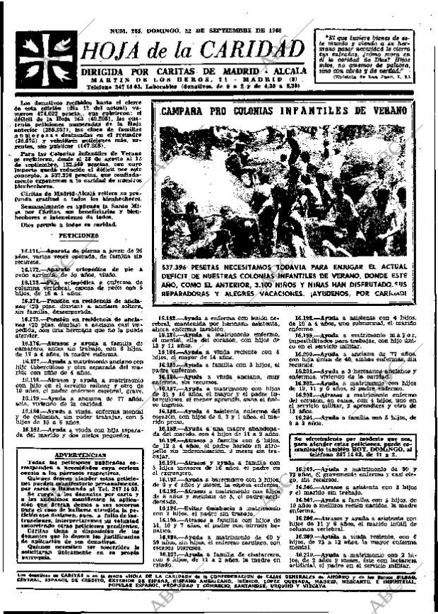 ABC MADRID 22-09-1968 página 13