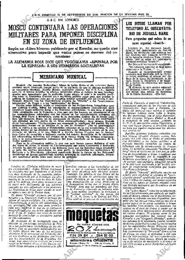 ABC MADRID 22-09-1968 página 35