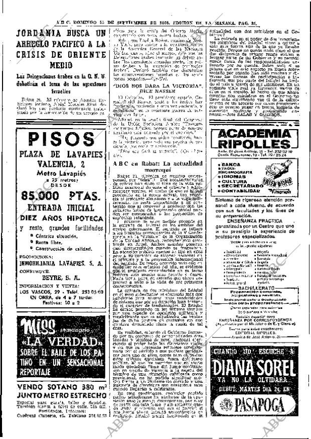ABC MADRID 22-09-1968 página 36