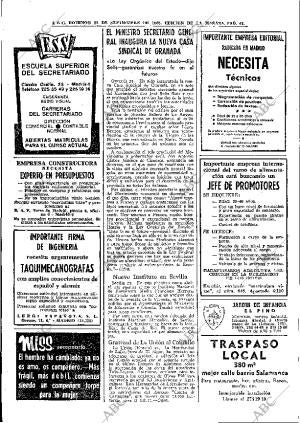 ABC MADRID 22-09-1968 página 42