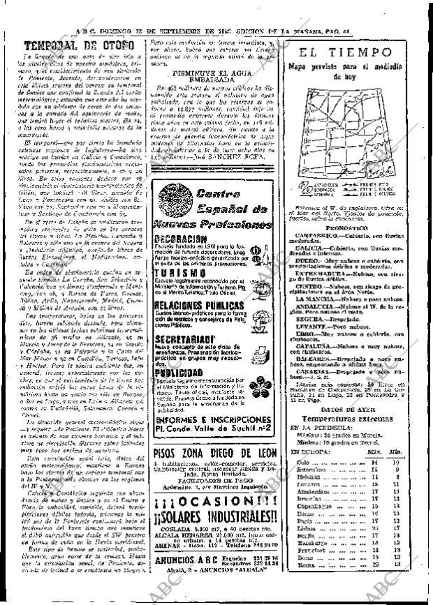 ABC MADRID 22-09-1968 página 44