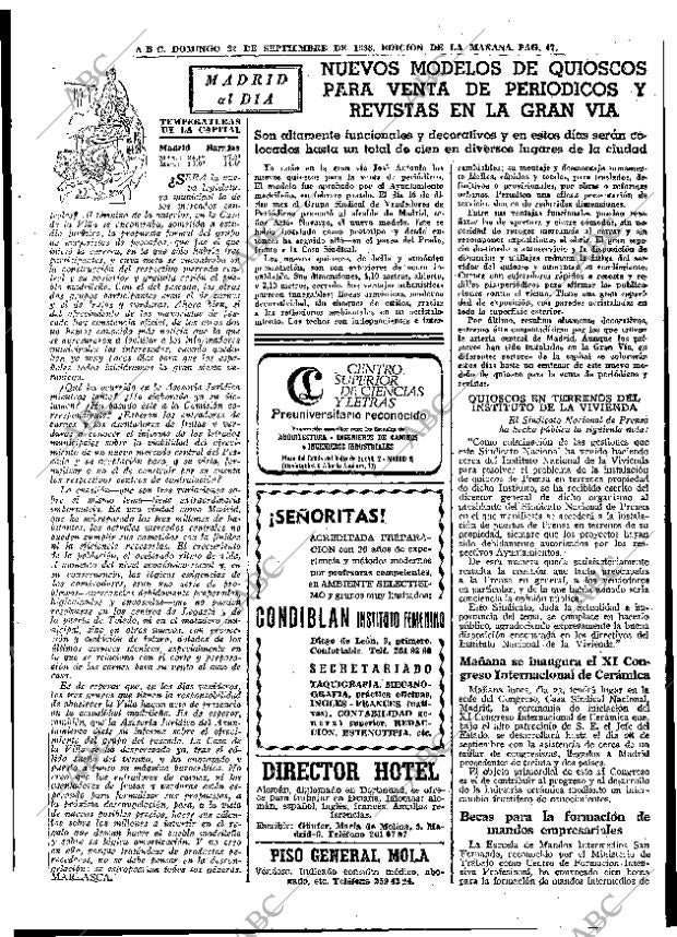 ABC MADRID 22-09-1968 página 47