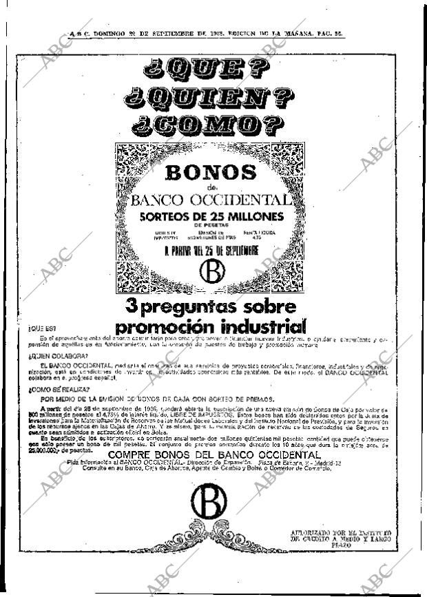 ABC MADRID 22-09-1968 página 56