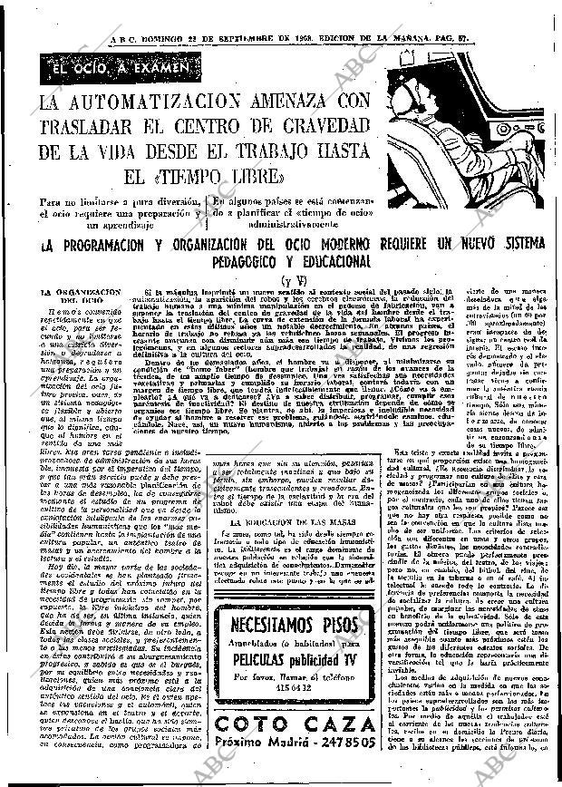 ABC MADRID 22-09-1968 página 57