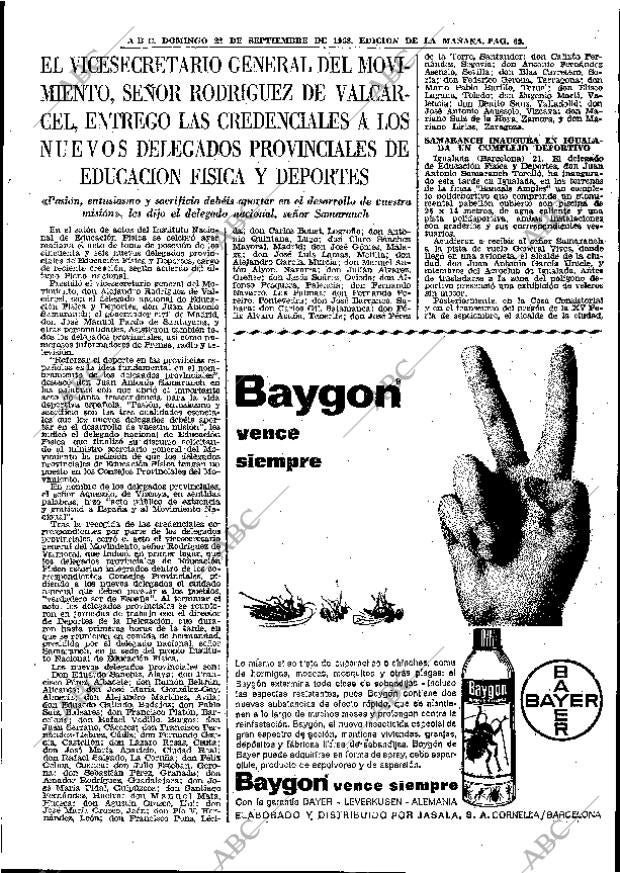 ABC MADRID 22-09-1968 página 69
