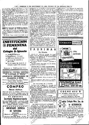 ABC MADRID 22-09-1968 página 70