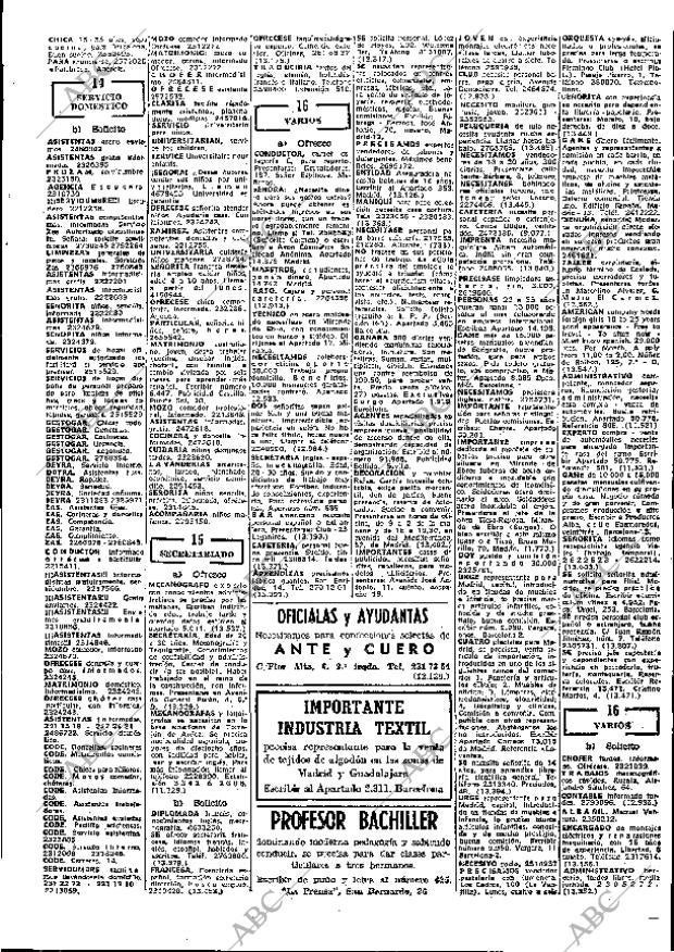 ABC MADRID 22-09-1968 página 85