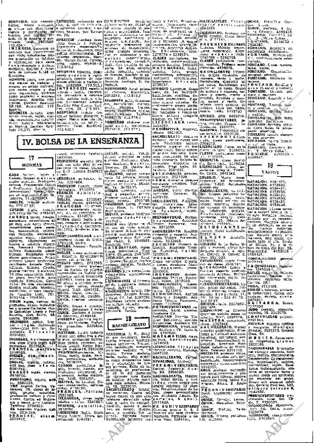 ABC MADRID 22-09-1968 página 86